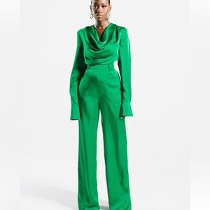 Hanifa Emerald Jumpsuit